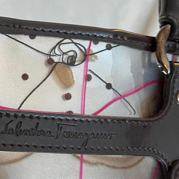 SALVATORE FERRAGAMO Fiera Carnival Small Tote - Picture 9 of 13